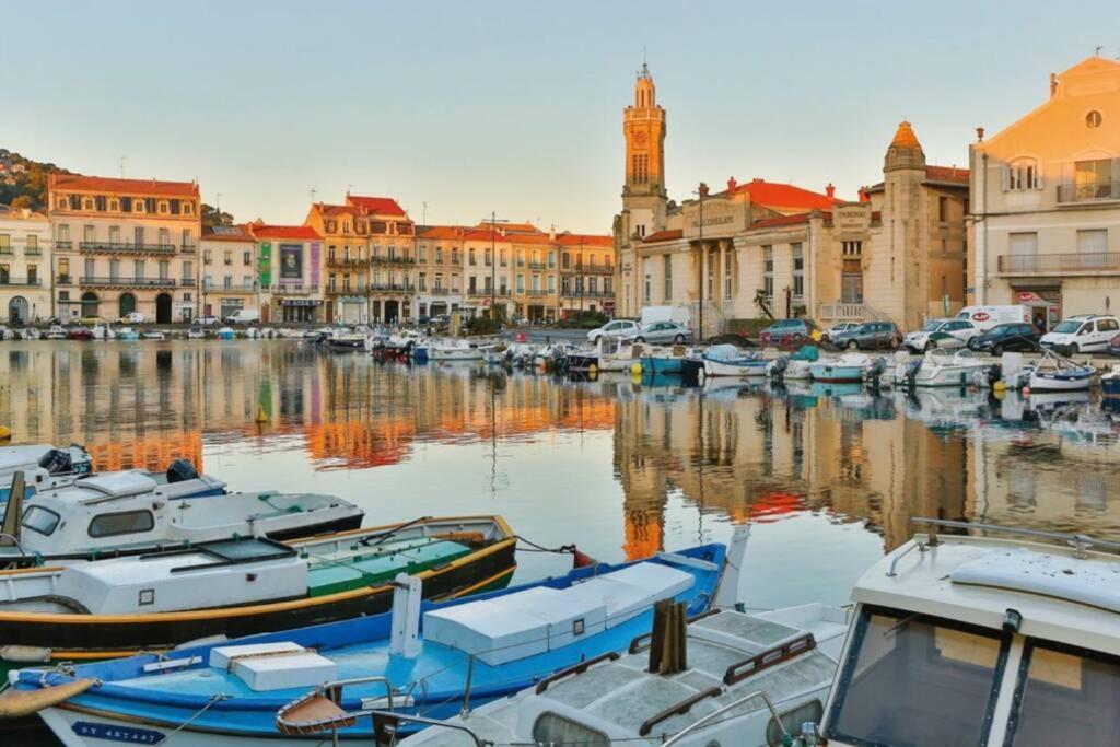 La Venise Du Languedoc Sete,Terrasse,Mer,Cosy Exterior photo